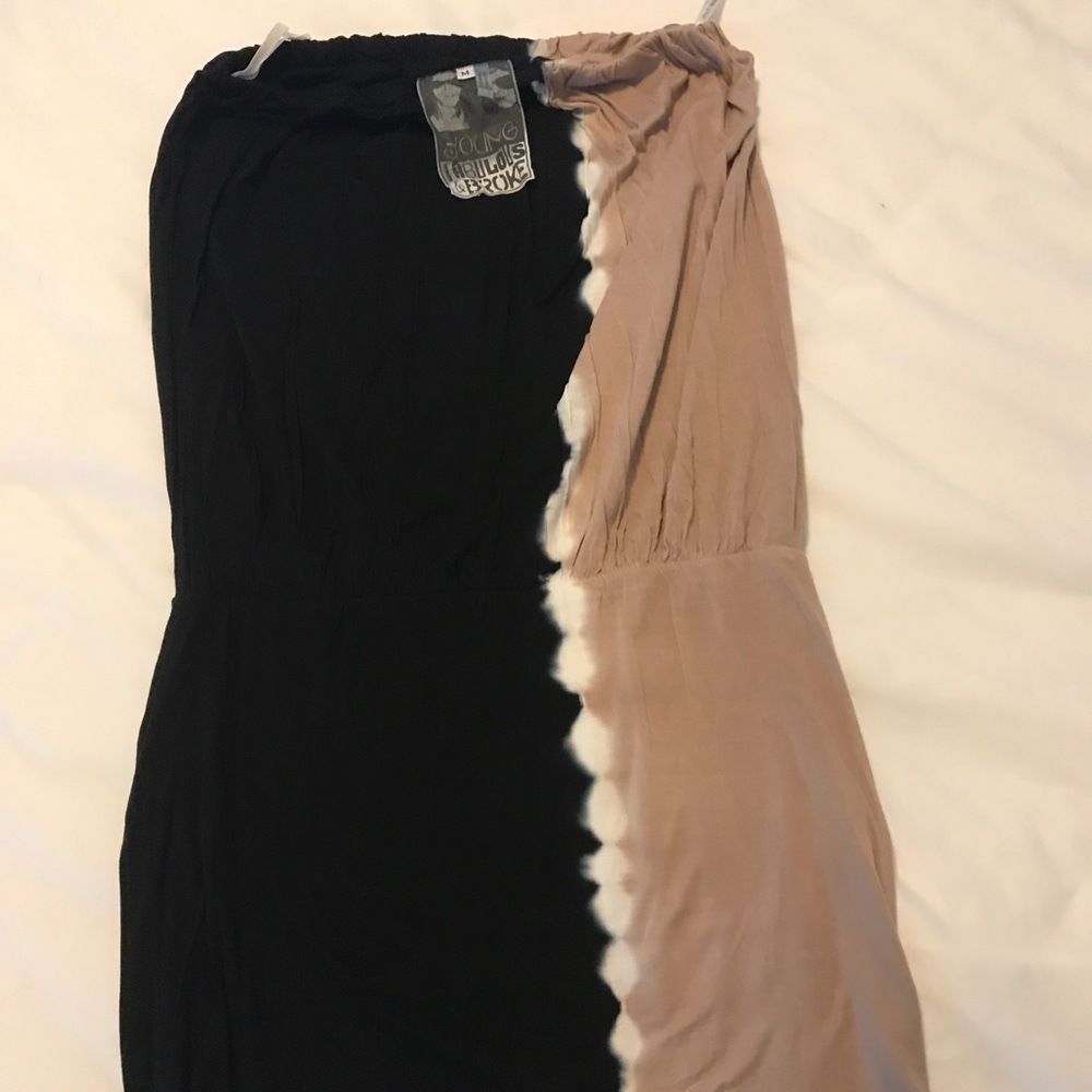 Strapless dress